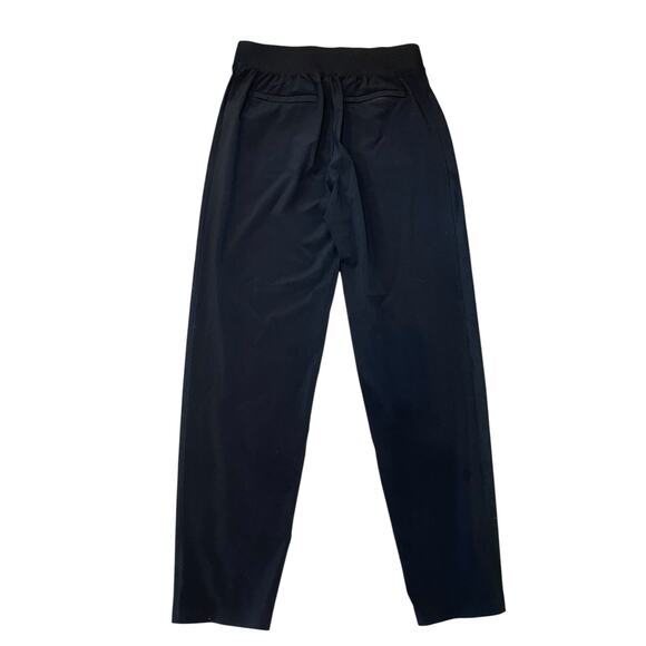 Athleta Women‎ 0 Brooklyn Mid Rise Ankle Pant Black Jogger Trouser Travel Pants - Picture 12 of 13
